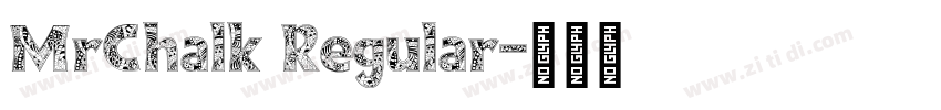 MrChalk Regular字体转换